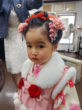 美容室ほしの 七五三