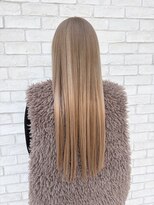 プリーク(preak)&nbsp;盛れる！透明感ミルクティー×スーパーロング