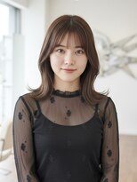 ミー 岡崎(mii)&nbsp;【mii岡崎】透け感フェミニンレイヤー