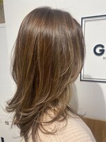 ギルド 東久留米店(GUILD) 艶ブラウンの丸みボブ