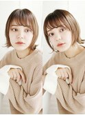 艶髪ケア×大人のナチュラルストレート[新宿/新宿駅/新宿]