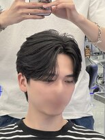 メンズヘアセンス 渋谷(MEN'S HAIR SENSE)&nbsp;ニュアンスパーマ/センターパート/メンズ/眉毛/フェザーパーマ