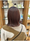 切りっぱなしボブ