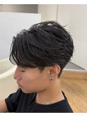 圧倒的躍動感フェザーパーマ/ツイストフェザー/毛流れ/栄