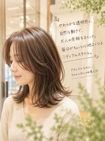 リカレ(Re:care)&nbsp;【40代/髪質改善】柔らかく揺れる大人ミディ♪