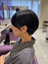 ハピネス 河原町店(Happiness)&nbsp;京都美容室　黒髪コンパクトショート　進詩織
