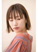 シンプルワンカールボブ