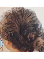 リコモ(Likkle More) くるりんぱアレンジ 担当川端 【十条 美容室 リコモ】