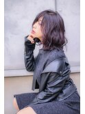 ピンクバイオレット×コケティッシュボブ