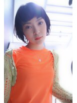 ブーケ(BOUQUET)&nbsp;エッジショート・丸みショート・黒髪・ボブ・小顔・前下がりボブ