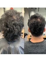 シェル 吉祥寺(shell)&nbsp;ナチュラル縮毛矯正☆ツーブロックショート