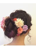 成人式ヘアセット