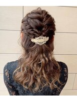 シャンティーク(shanteek)&nbsp;おしゃれハーフアップ