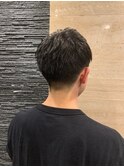 ツーブロックショートスタイル〈目黒〉〈理容室〉