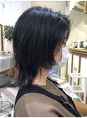 20代.30代.40代の方必見☆ミディアムウルフレイヤー　西田大樹