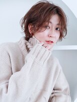 アルバム 銀座(ALBUM GINZA) モカブラウンショートスタイル_ハイライトカラー_7064