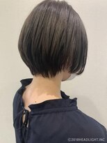 アーサス ヘアー デザイン 綾瀬店(Ursus hair Design by HEADLIGHT) 大人ショートボブ×クリアグレージュ