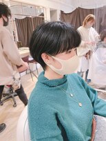 ネオリーブアイム 横浜西口店(Neolive aim)&nbsp;マッシュバング　耳掛けひし形小顔丸みショートボブ【近藤】横浜