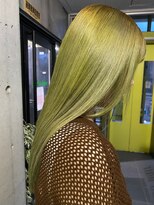 ガルボ ヘアー(garbo hair)&nbsp;#ピスタチオ #ガルボ #@garbohair_rina  #レモングリーン