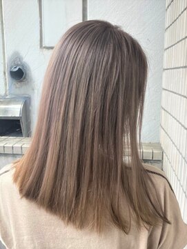 マティーナ ヘアー 池袋(Matina hair) 【ワンブリーチミルクティー】