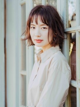 ヌル いわき(neul) ぱっつんボブスタイル【いわき】