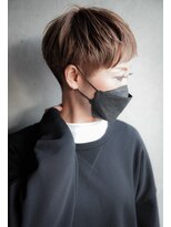 カライングドゥ(ing deux)&nbsp;大人可愛い20代30代40代黒髪前下がりショートボブ丸みショート◎