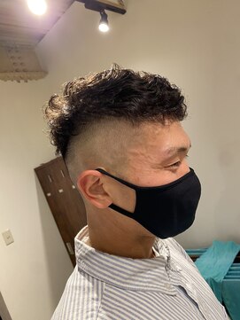 ヘアーシェルターフォーメン(Hair Shelter for men) フェードパーマ