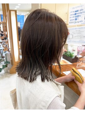 モリオ フロム ロンドン サッポロファクトリー店(morio FROM LONDON) 【morio】札幌ボブ　ぱつっと外ハネボブ