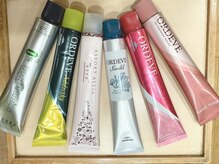 種類豊富なカラー剤◎