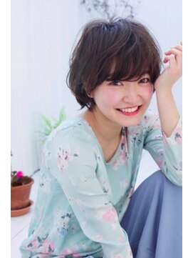 リーフ 御門台店(LeaF) 大人可愛い☆ゆるふわショート