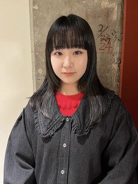 ハマモト 顔まわりレイヤースタイル