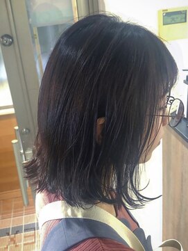 ミュート 原宿店(mute) 【mute原宿】外ハネミディアム×ピンクアッシュ