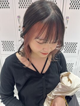 ロンドルーチェ 心斎橋(Lond luce) ダークアッシュ/ミディアムレイヤーカット［髪質改善/縮毛矯正］