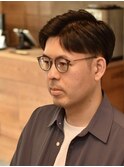 6:4アップバングリバースショート【メンズカット/メンズヘア】
