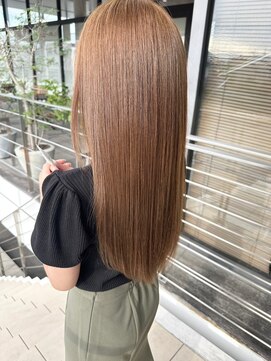 イーストハムアール(EAST HAM r) 艶髪キャメルブラウン◇