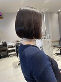 綺麗にまとまる　ナチュラルボブカット