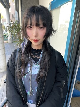 アリートウキョウ(ALLY TOKYO) 中性ウルフカットロングウルフシャギーウルフカット姫カット