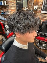 セカンド髪チョス 南浦和店(2ND 髪 chos)&nbsp;ツーブロ刈り上げ×スパイラルパーマ