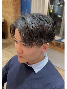 アメラボ 平針店(AmeLab) 【人気】ゆるめ波巻きパーマ