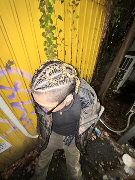 グリッツ (GLITZ) デザインコーンロウ メンズ