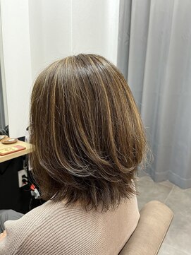 テーラヘアー 君津店(TELA HAIR) 白髪ぼかしハイライト【TELA HAIR 君津店】