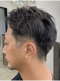 スパイキーショート/ジェットモヒカン/ショートバング/men's