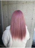 #ガルボ#ハイトーン#エクステ#ブリーチ#プルエクステ#ピンク