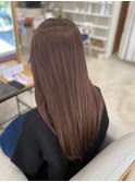 艶髪/ストレートロング/ショコラアッシュ