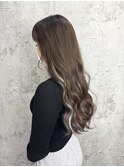 20代30代40代/シールエクステ/グレージュ/イヤリング