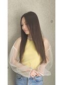 髪質改善ミディアムヘアハイライトバレイヤージュボブウルフ