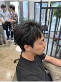 サーフカール/スパイキーショート/ブルーブラック/船橋