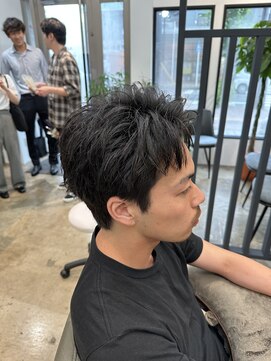 アロー 船橋店(AROH) サーフカール/スパイキーショート/ブルーブラック/船橋