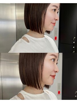 トゥエル バイ ディプティモイラ(tuelu by dipty MOILA) ぱつっとボブ