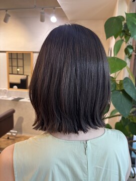 インビテーション(invitation) ボブ×ダークベージュ